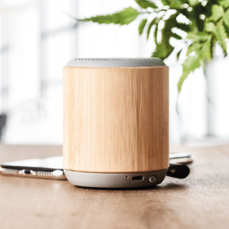 Wireless speaker bamboo - Image 4